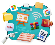 Цифровая база для школьника - КИБЕРшкола программирования для детей, компьютерные курсы для школьников, начинающих и подростков - KIBERone г. Павловская слобода