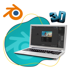Blender - КИБЕРшкола программирования для детей, компьютерные курсы для школьников, начинающих и подростков - KIBERone г. Павловская слобода