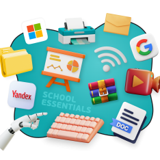 Цифровая база для школьника - КИБЕРшкола программирования для детей, компьютерные курсы для школьников, начинающих и подростков - KIBERone г. Павловская слобода