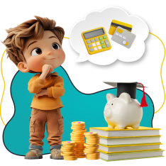 Финансовый интеллект вместе KIBERone - КИБЕРшкола программирования для детей, компьютерные курсы для школьников, начинающих и подростков - KIBERone г. Павловская слобода