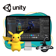 Мир игр на Unity 2D на популярном движке + AI-помощники - КИБЕРшкола программирования для детей, компьютерные курсы для школьников, начинающих и подростков - KIBERone г. Павловская слобода
