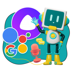 Голосовой помощник Алиса - КИБЕРшкола программирования для детей, компьютерные курсы для школьников, начинающих и подростков - KIBERone г. Павловская слобода