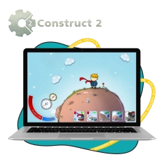 Игры без кода: проектируем как профи на Construct 2 - КИБЕРшкола программирования для детей, компьютерные курсы для школьников, начинающих и подростков - KIBERone г. Павловская слобода